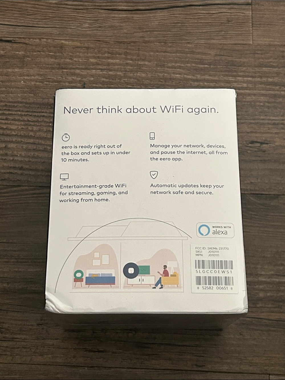 eero Mesh WiFi Router - White - Picture 2 of 4